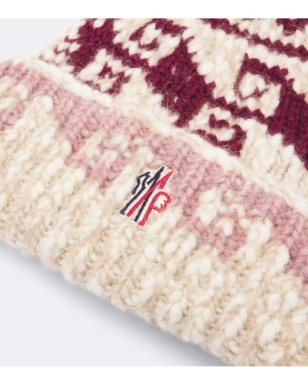 Berretto di Moncler in Pink