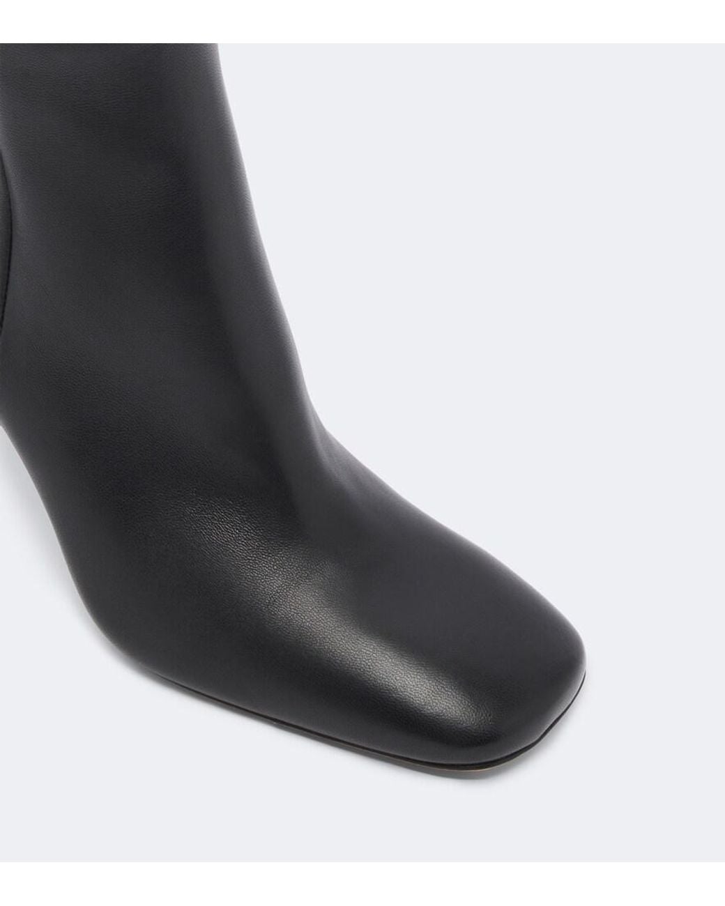 Jude Black Credo Leather Knee-High Boots