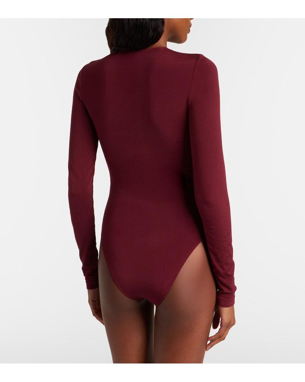 Wolford Red Berlin Bodysuit