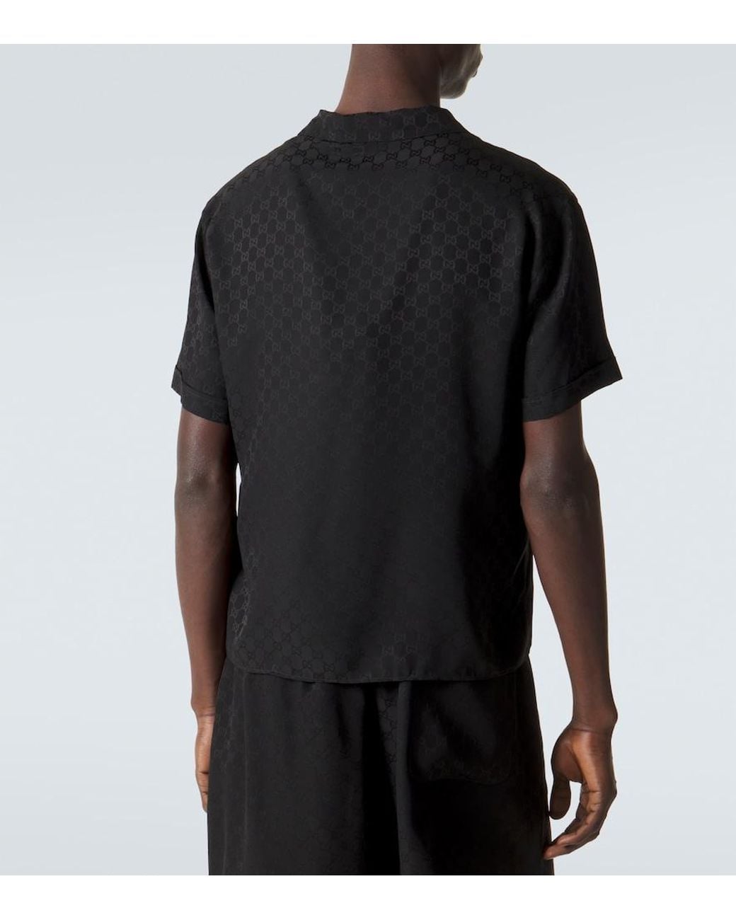 Camicia Bowling di Gucci in Black da Uomo