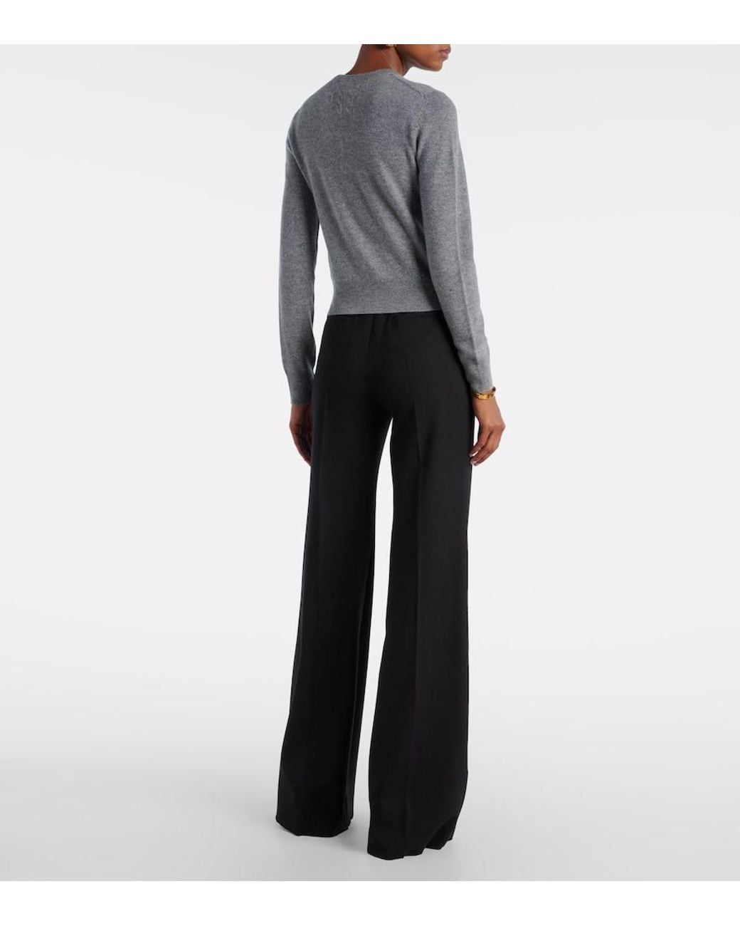 Nili Lotan Gray March Cashmere Cardigan