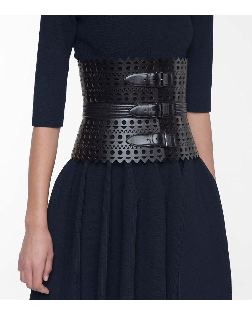 Alaïa Black 1992 'le Corset' Belt