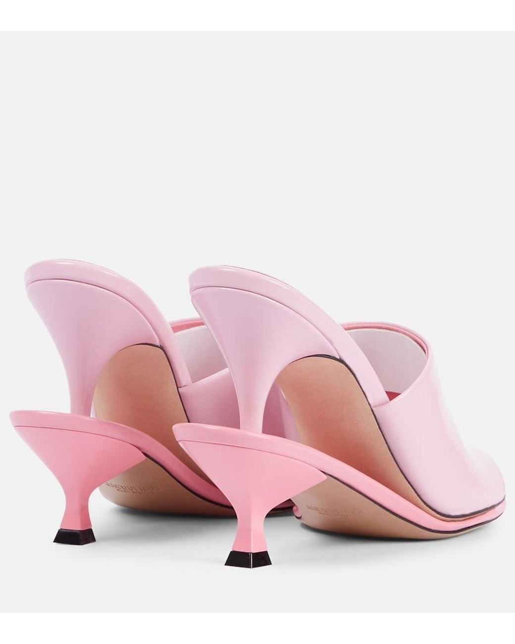 Jacquemus Pink Mini Flat Pumps For