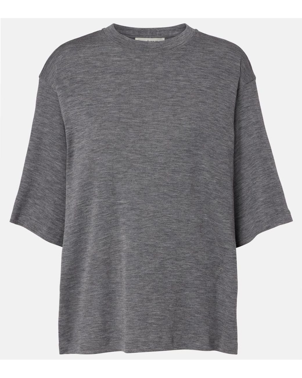 Rohe Gray Wool T-Shirt