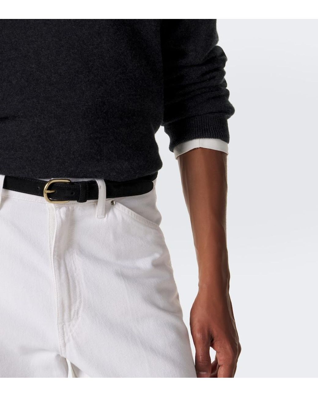 LeKasha Black Colmar Cashmere Sweater for men