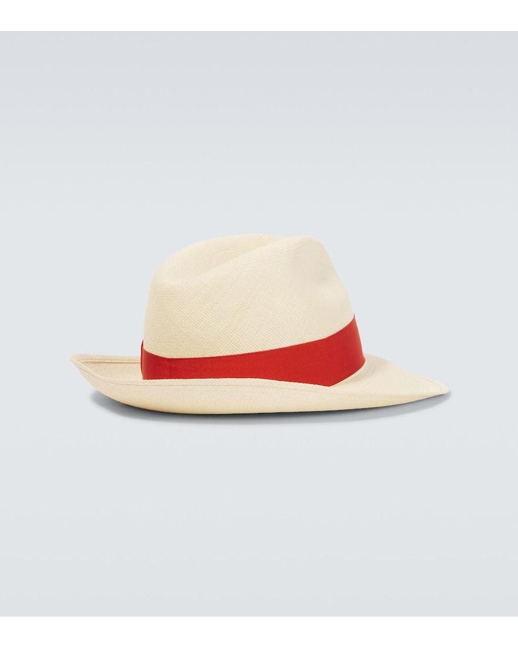 Borsalino Natural Amedeo Straw Panama Hat for men