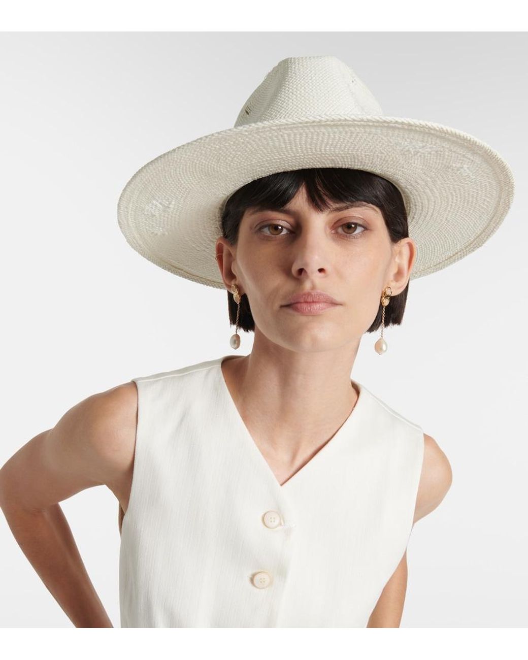 Fedora di Ruslan Baginskiy in White