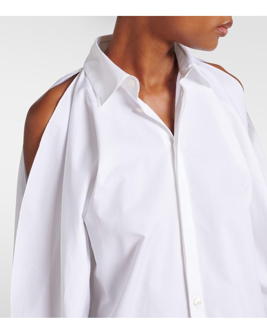 Alaïa White Cotton Shirt