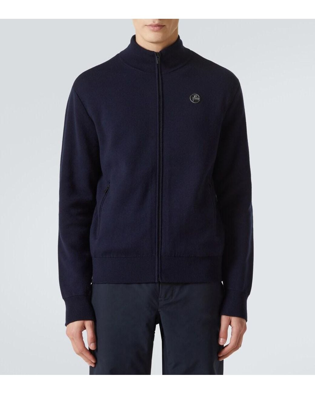 Veste Mayeul En Laine Melangee Fusalp pour homme en coloris Blue