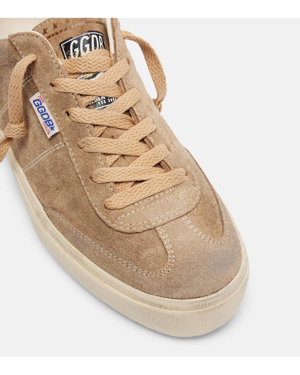 Golden Goose Deluxe Brand Natural Soul Star Suede Sneakers