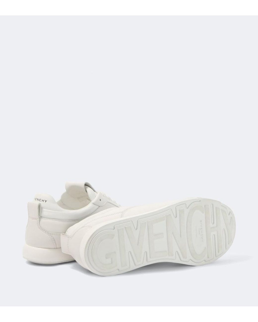 Givenchy White Yard Leather Sneakers for men