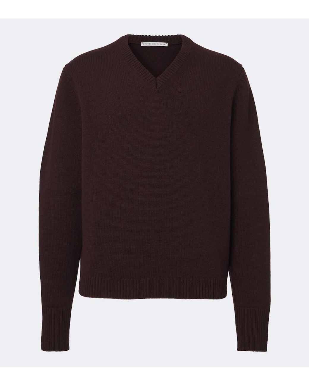 Studio Nicholson Brown Miska Wool Sweater for men