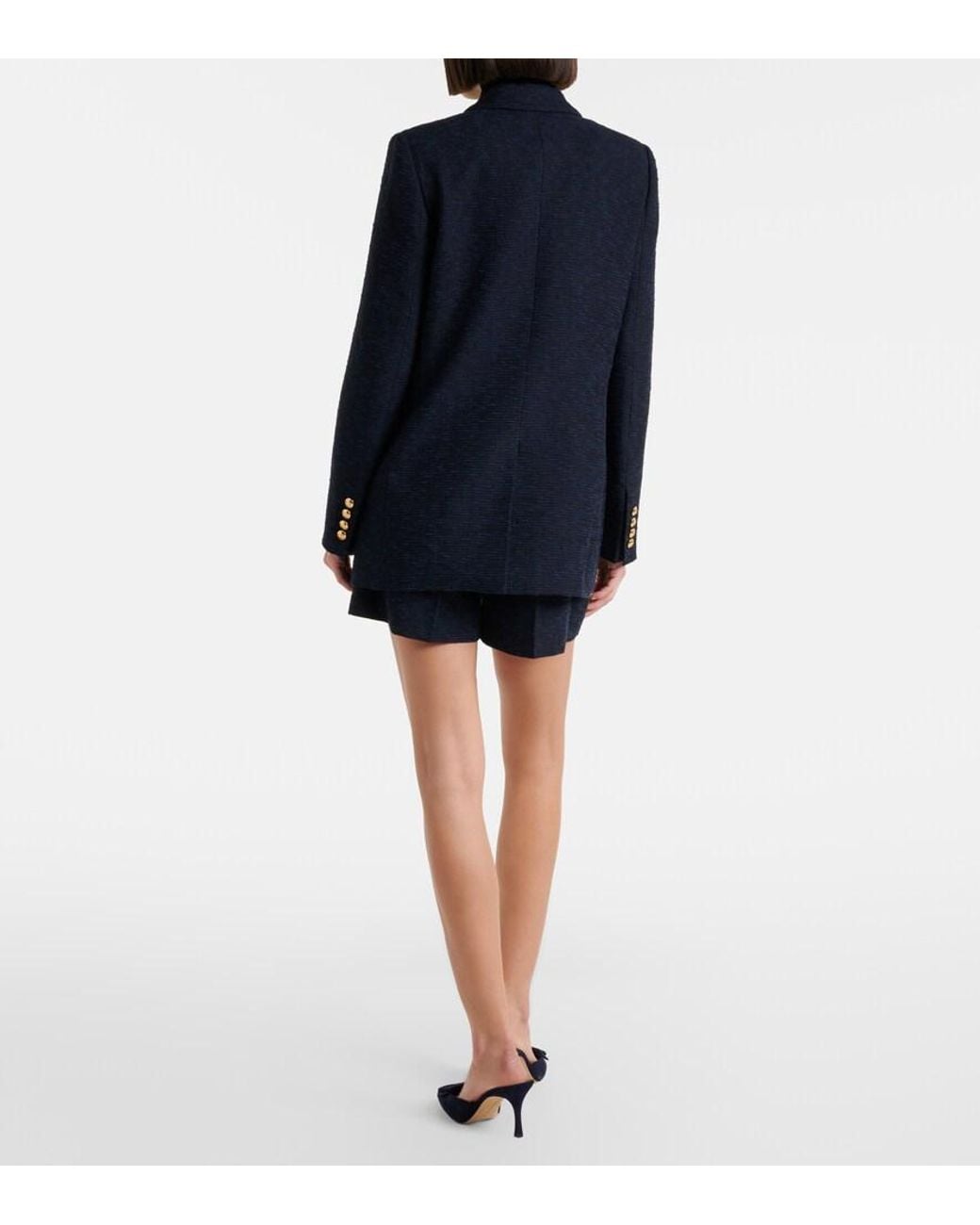 Blazé Milano Blue Shorts Teke Aus Einem Baumwollgemisch