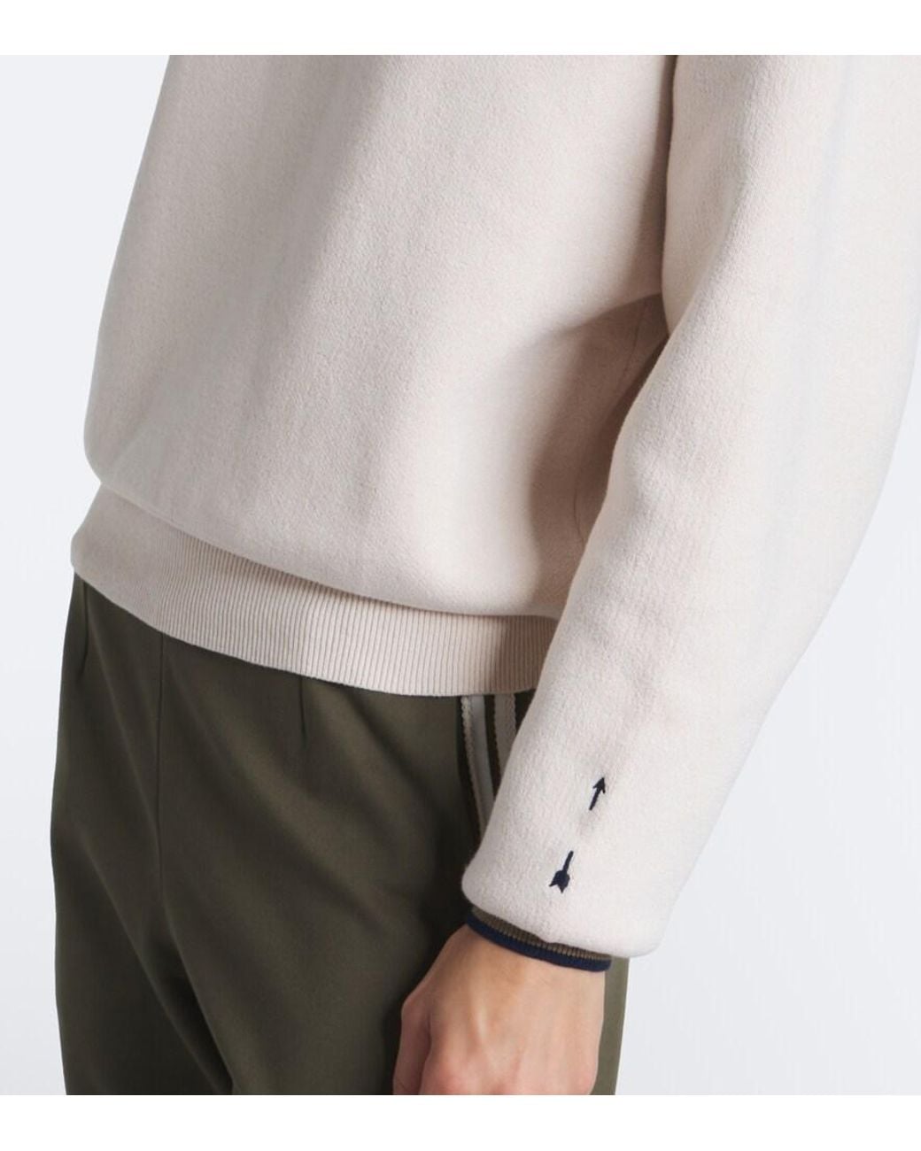 The Upside Natural Kairo Cotton-Blend Half-Zip Sweater