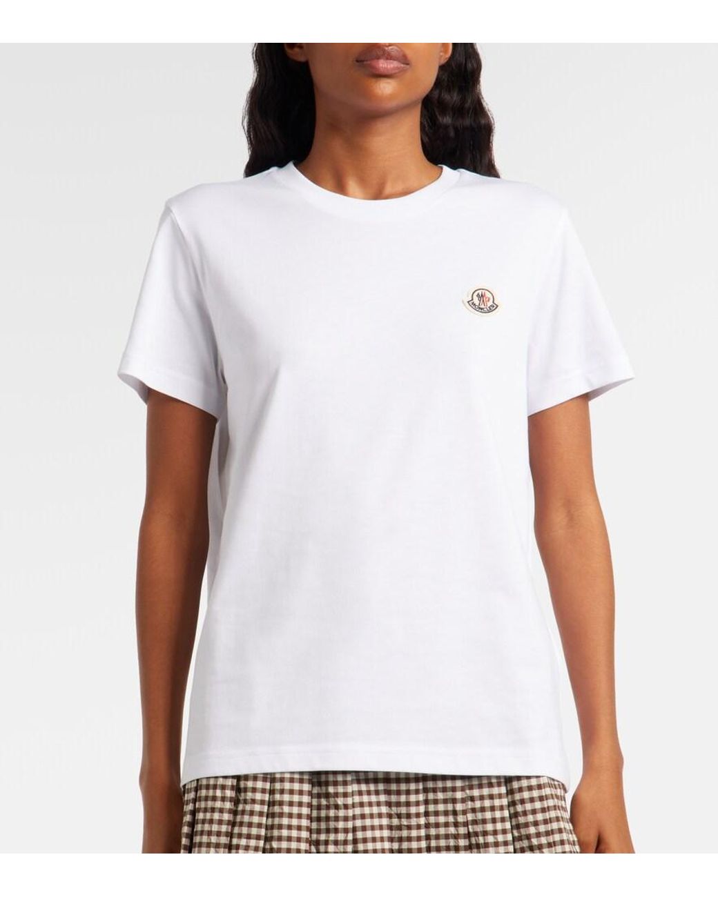 Moncler Blue Set Of Three Cotton Jersey T-Shirts