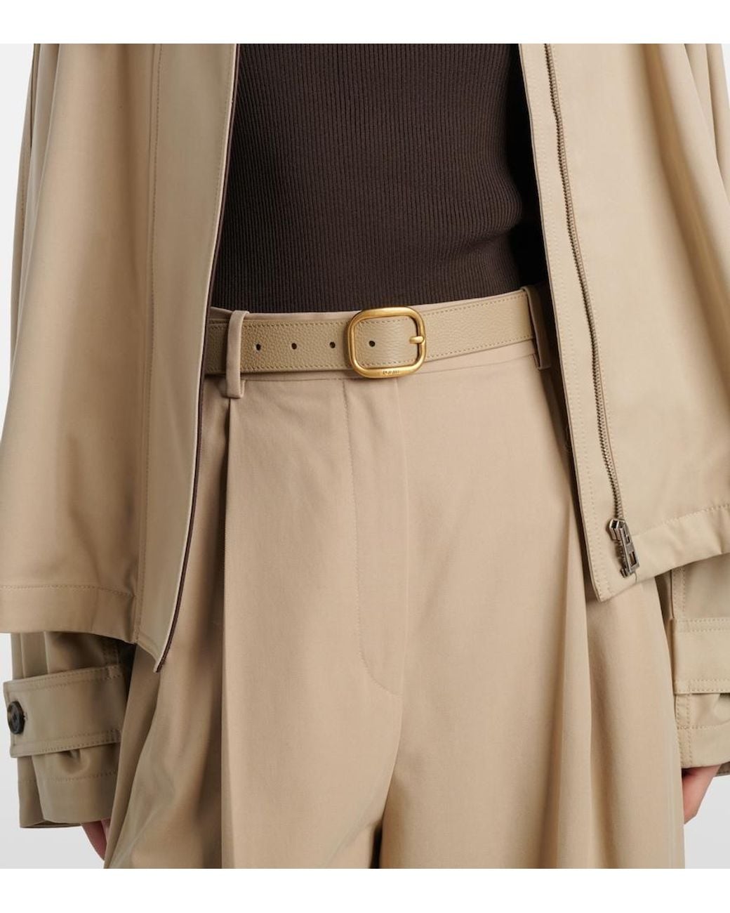 Loewe Natural Leather Belt