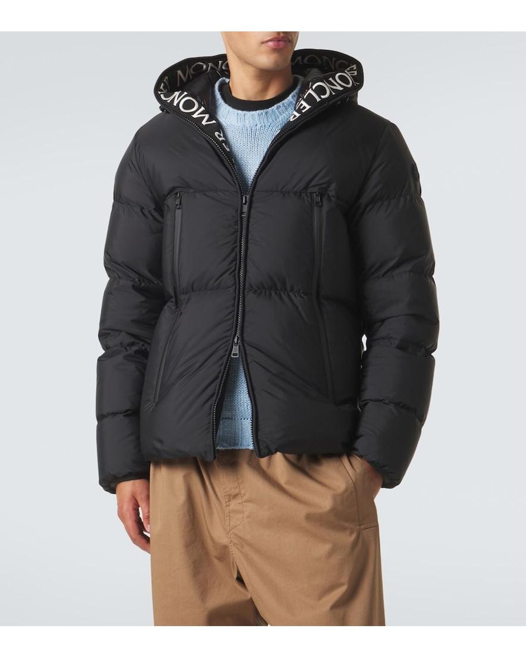 Moncler Black Montcla Down Jacket for men