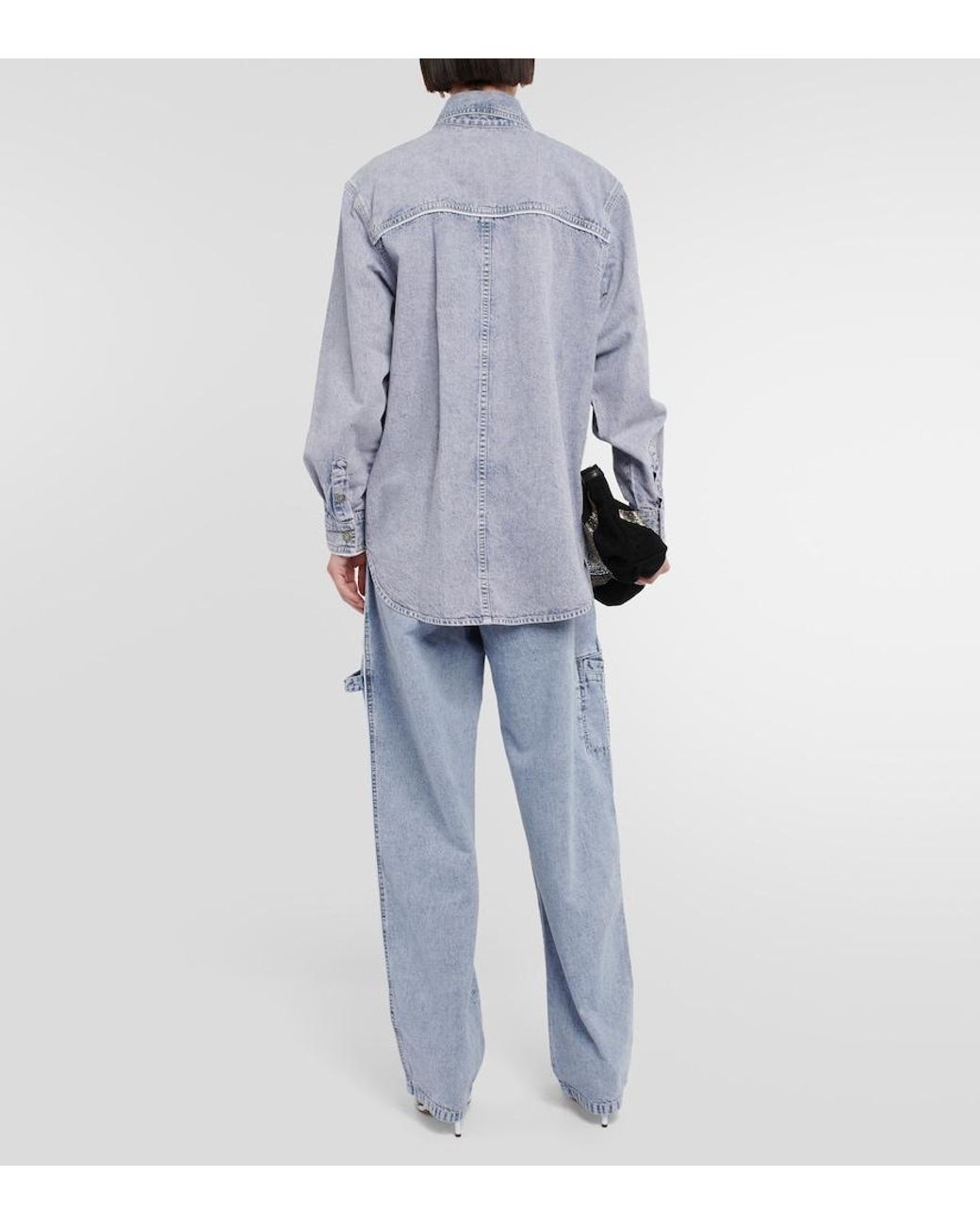 Isabel Marant Blue Pearl Denim Jacket