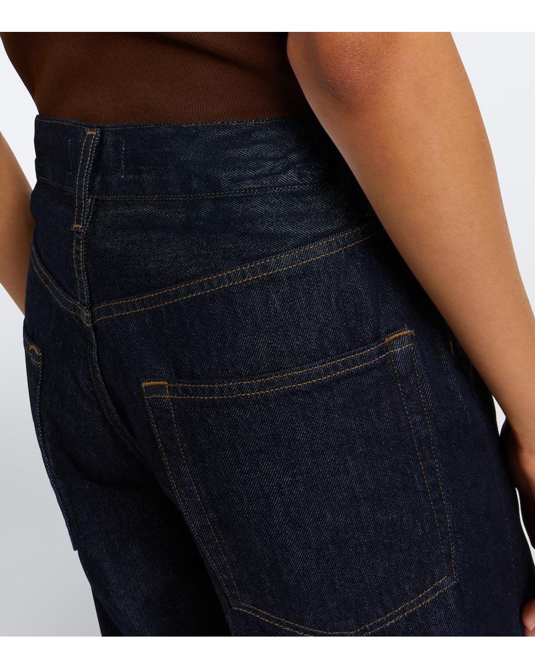 Agolde Blue 80's Straight Jeans