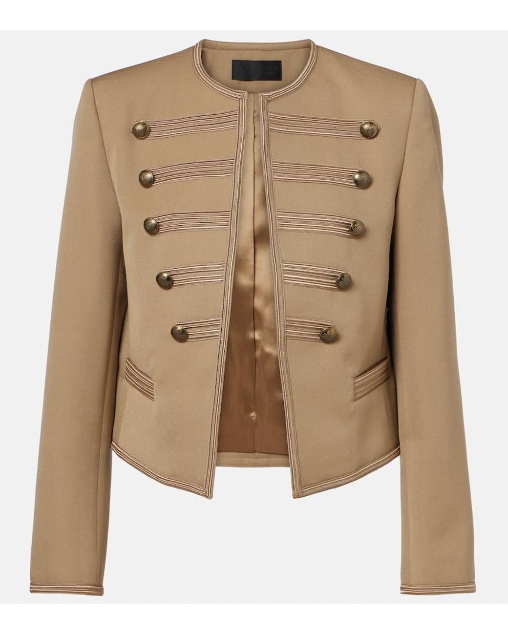 Nili Lotan Natural Blondie Virgin Wool Jacket