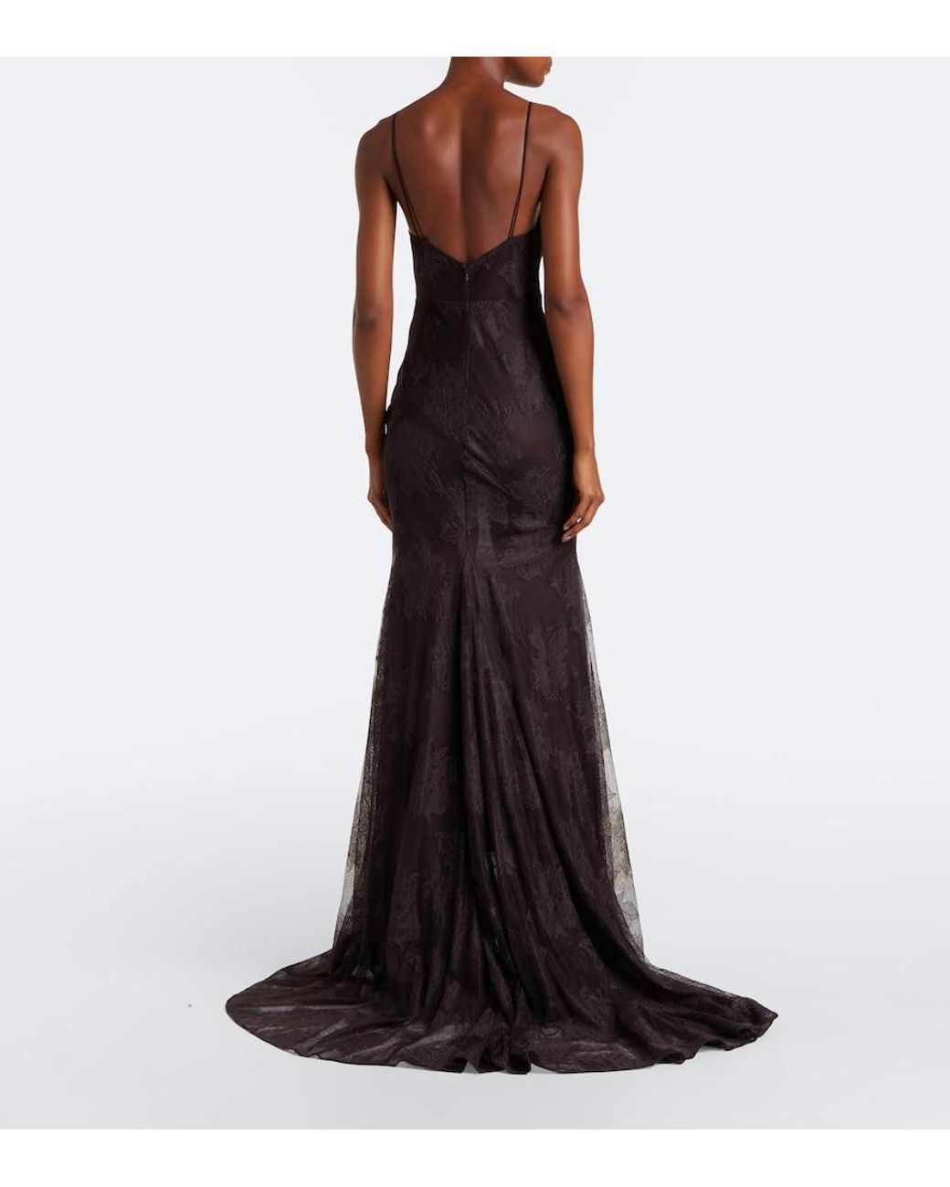 Alex Perry Black Lace Gown