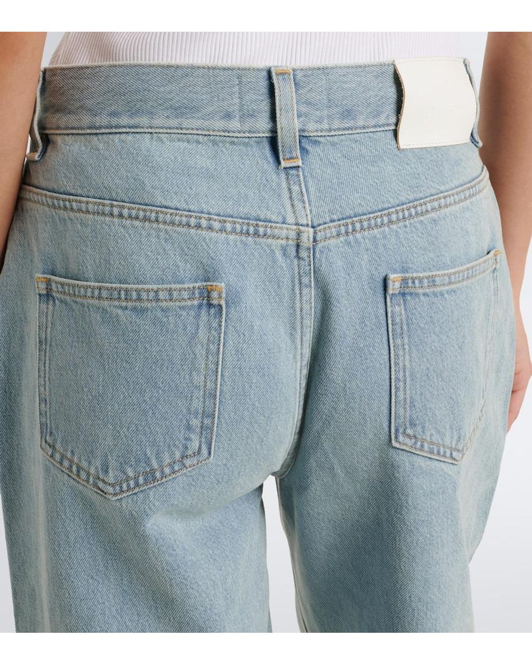 Loulou de Saison Blue Samur Straight Jeans