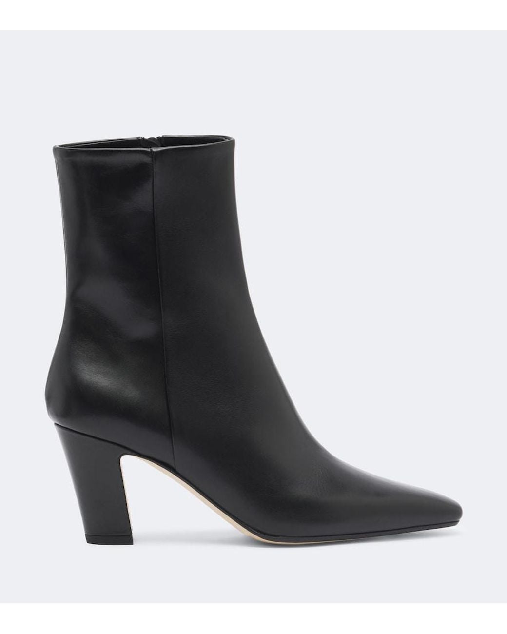 Aeyde Black Maris Leather Ankle Boots