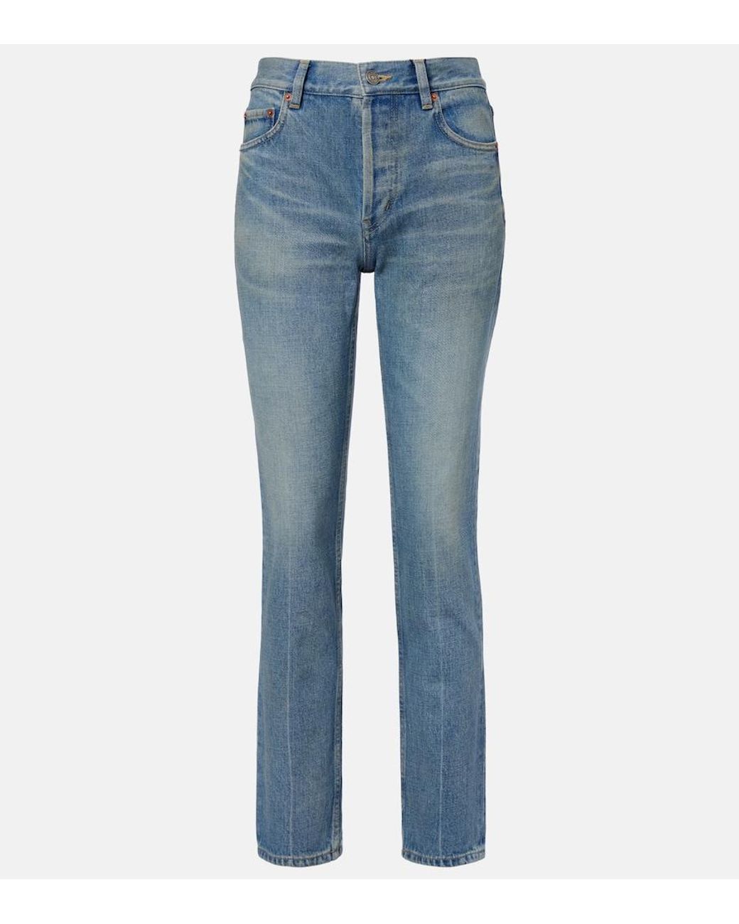 Saint Laurent Blue Slim Jeans