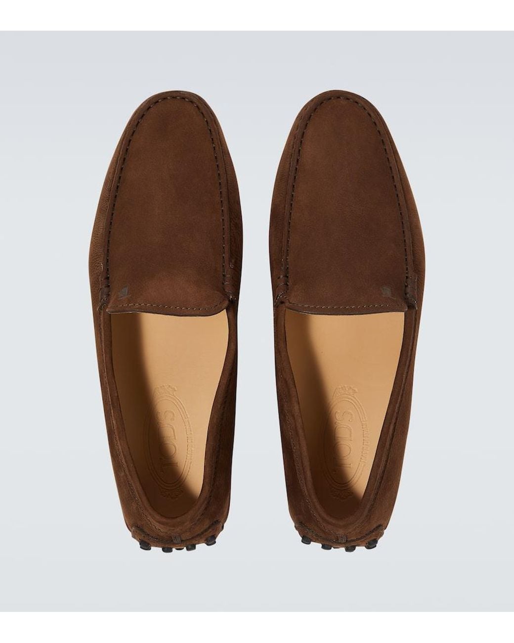 Mocassini Gommino di Tod's in Brown da Uomo
