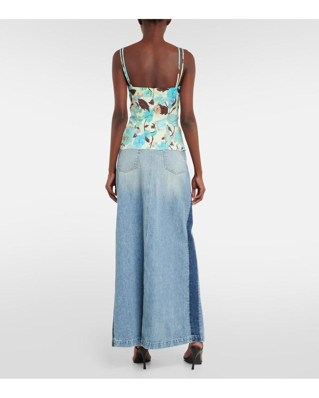 Stella McCartney Blue Printed Top