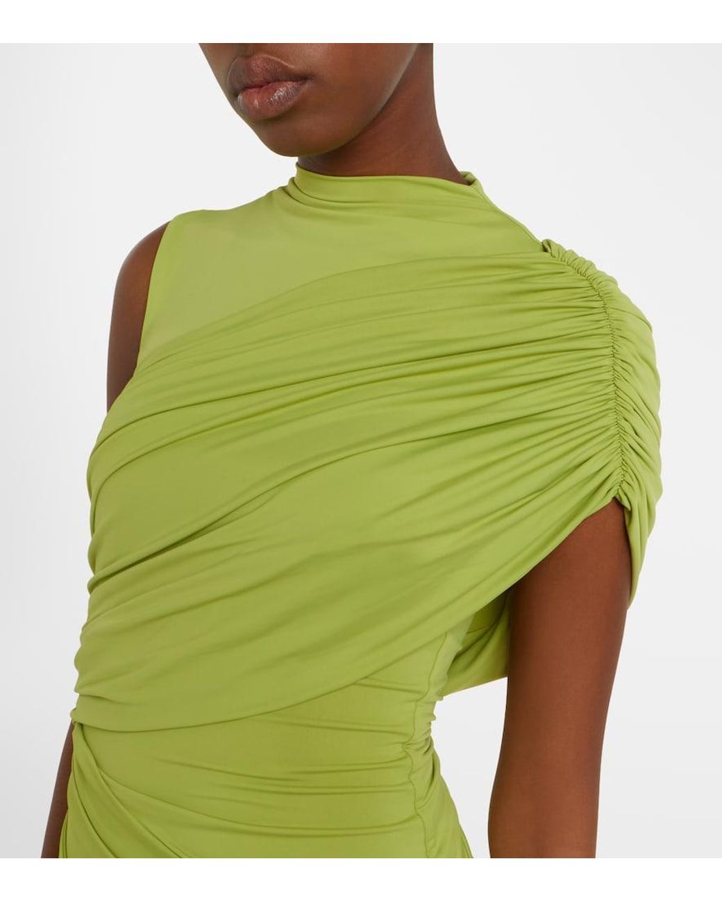 Robe Ravenna En Jersey De La Vali en coloris Green