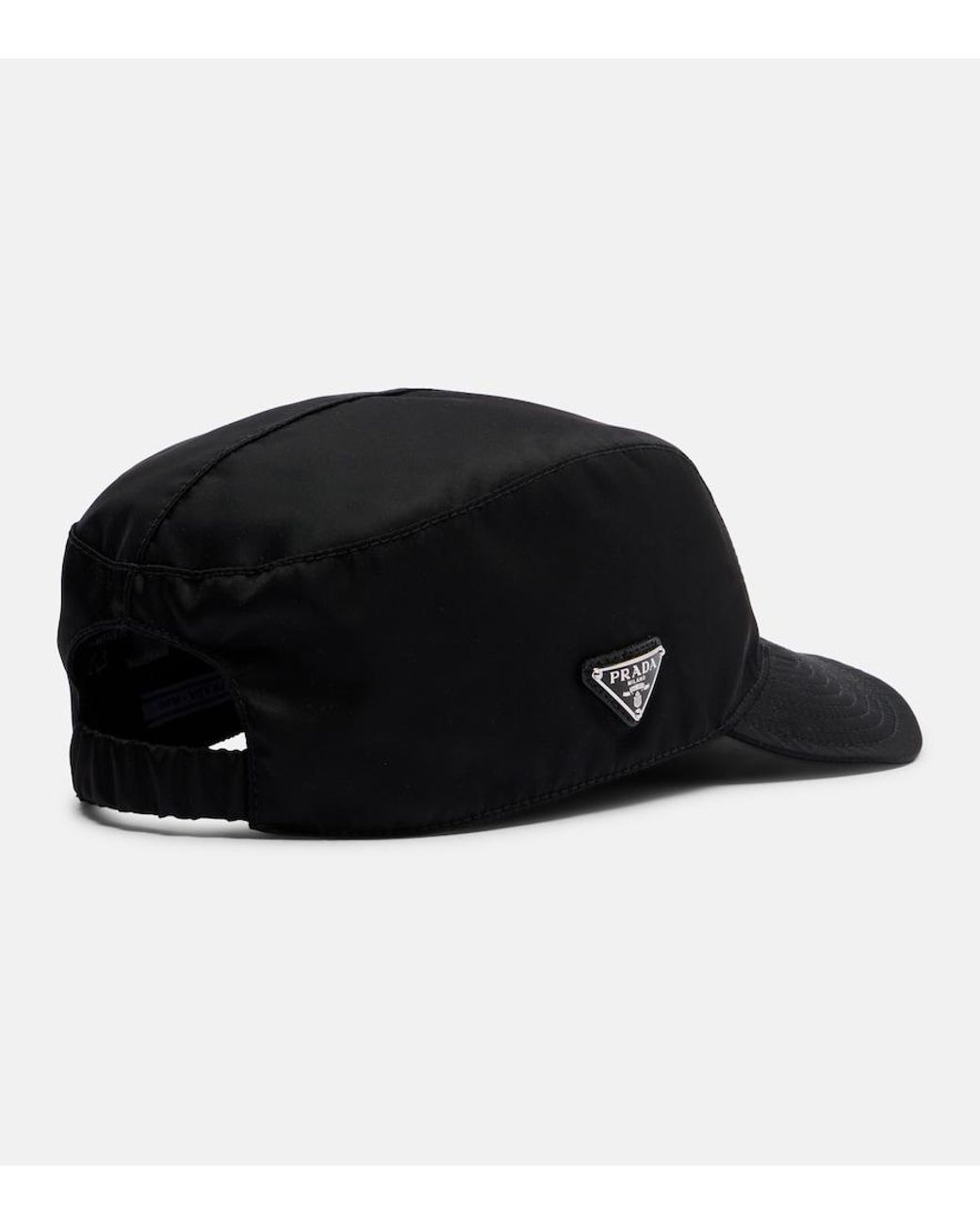 Prada Black Re-Nylon Baseball Cap