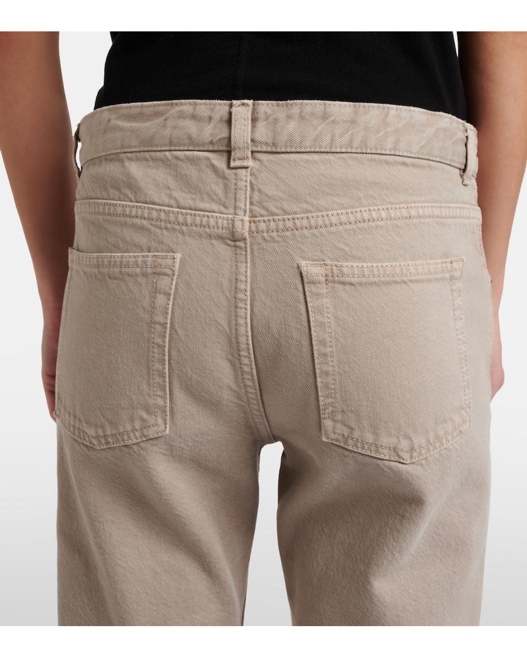 The Row Natural Riaco Slim-Fit Jeans