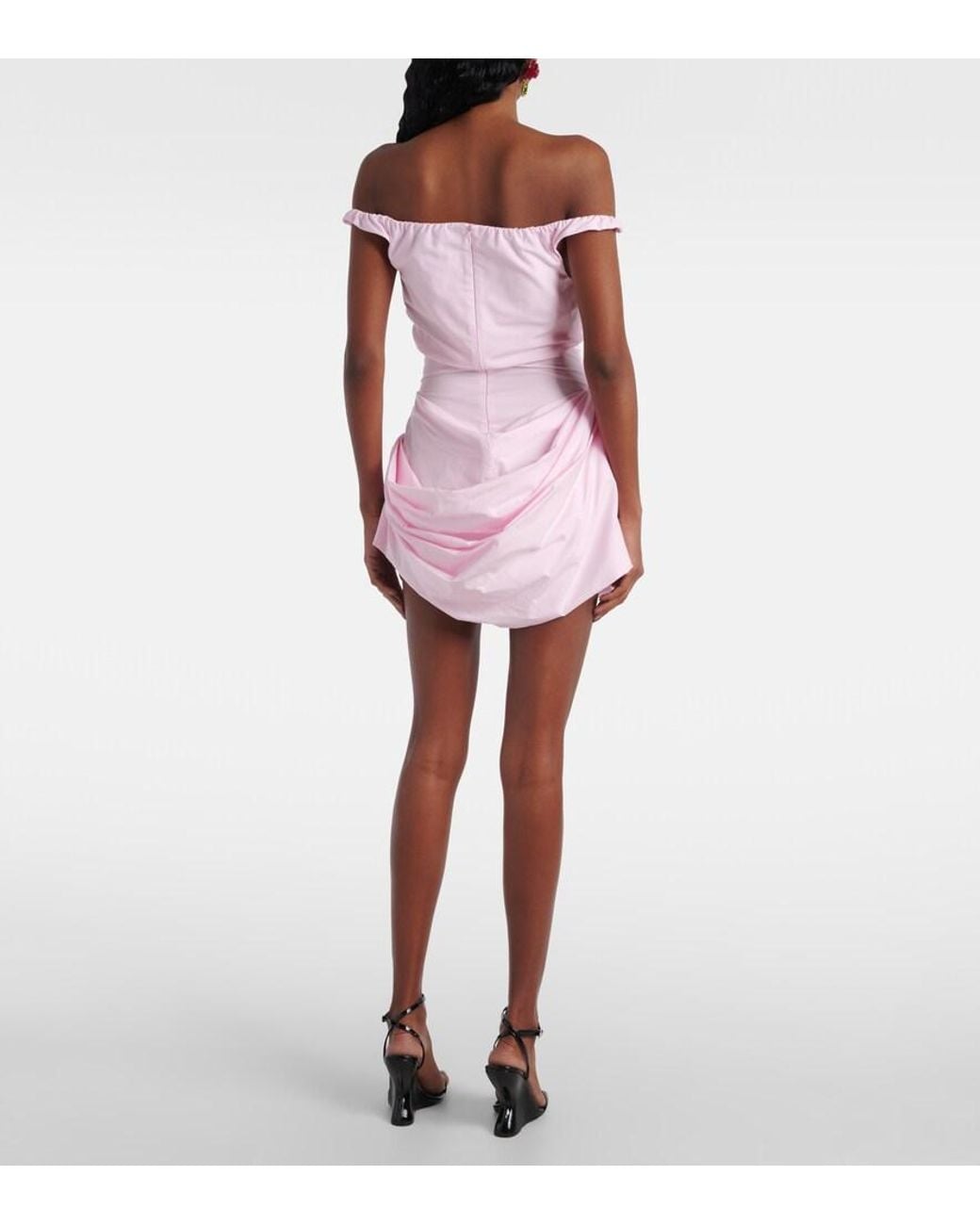 Magda Butrym Pink Cotton Minidress