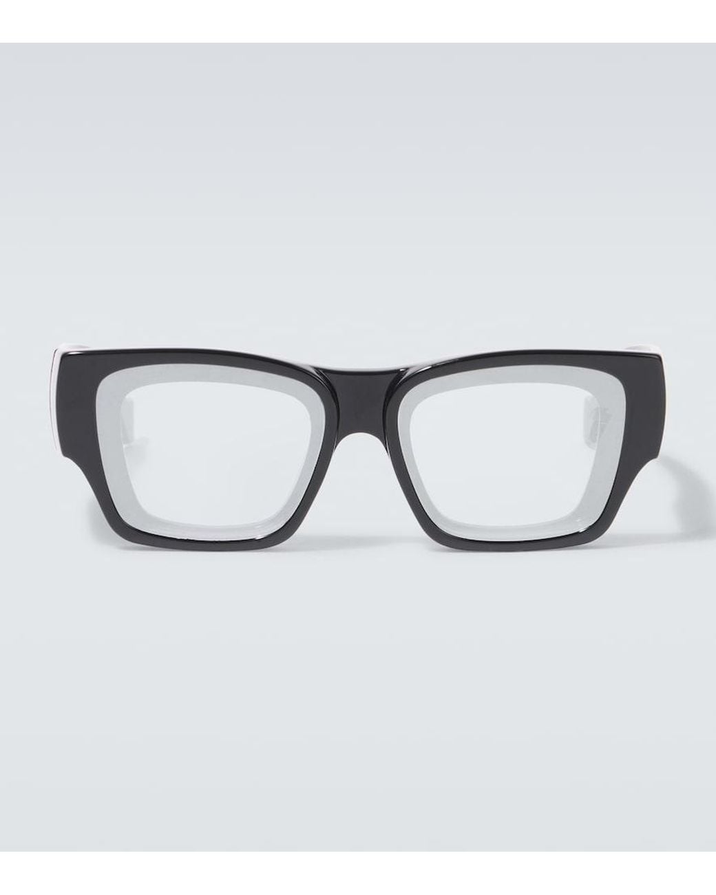 Loewe Brown Square Glasses for men