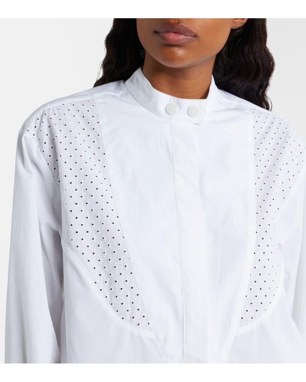 Moncler White Cotton Shirt