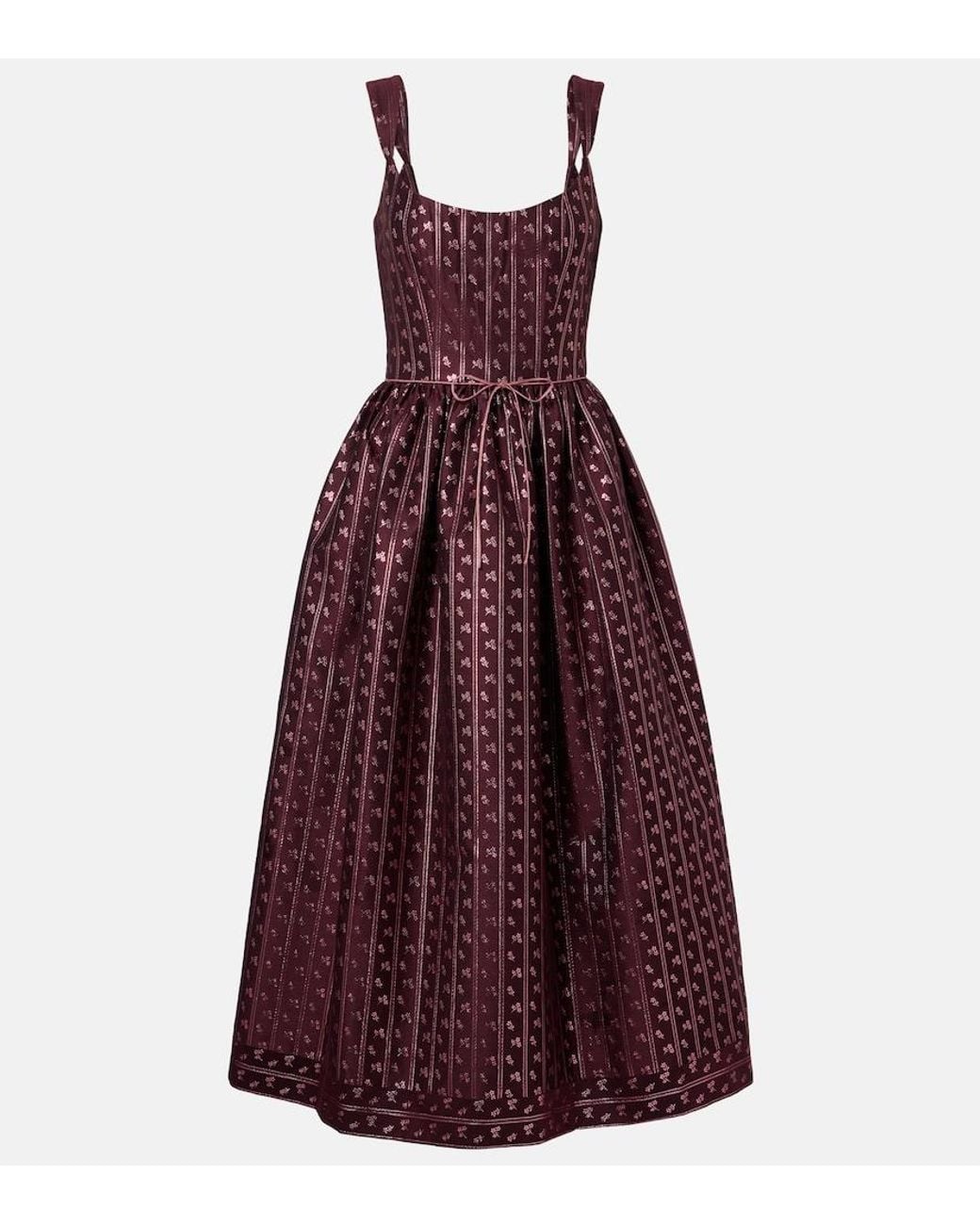Robe Midi Apple Markarian en coloris Purple