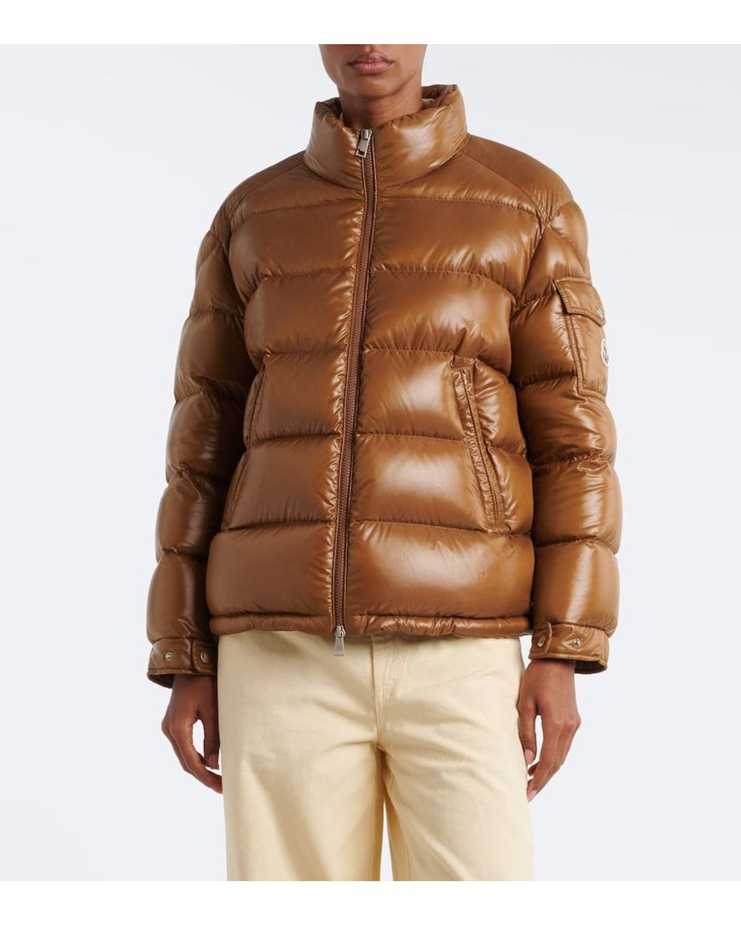 Moncler Brown Hypolais Down Jacket