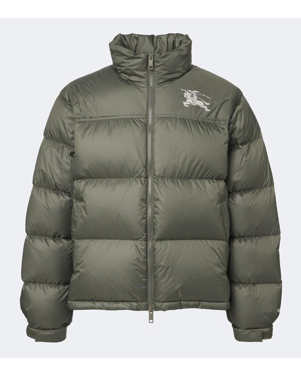 Burberry Green Ekd Down Jacket for men