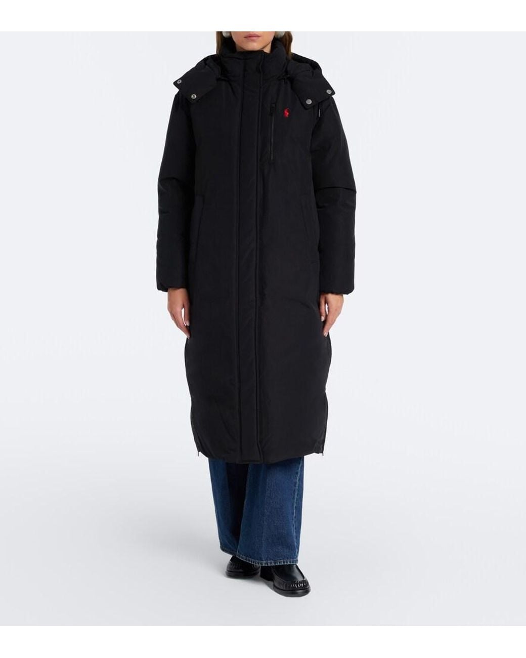 Polo Ralph Lauren Black Down Puffer Coat