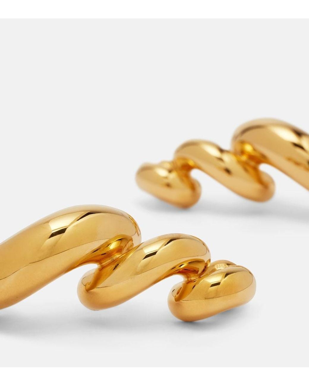 Alaïa Metallic Torsion Earrings