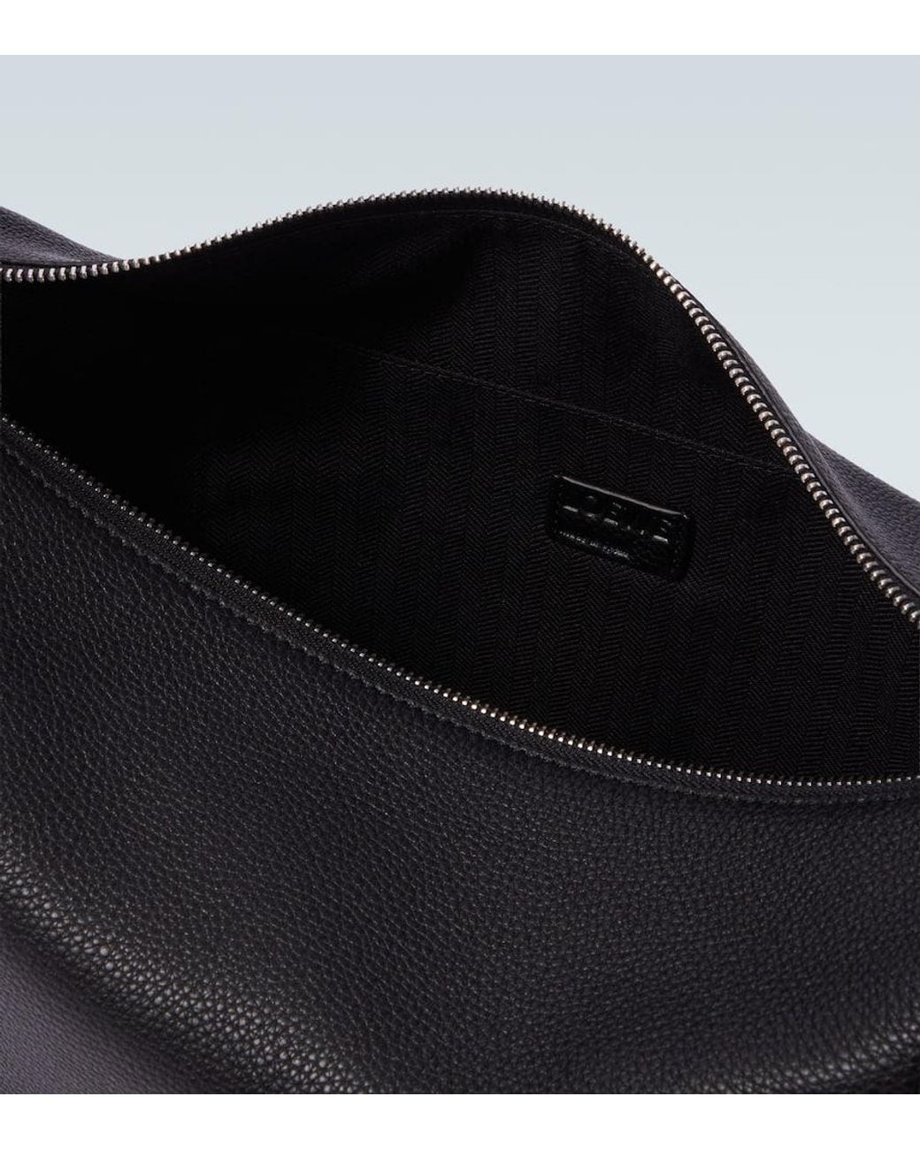 Borsa A Spalla Loop di Loewe in Black da Uomo