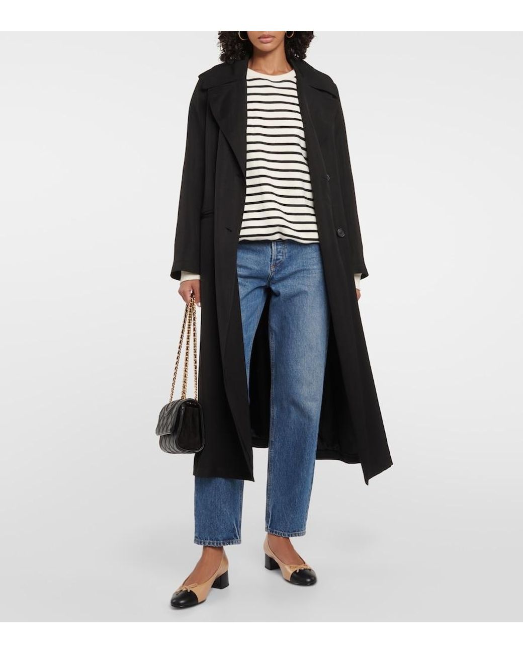 Tory Burch Brown Bow-Detail Leather Pumps