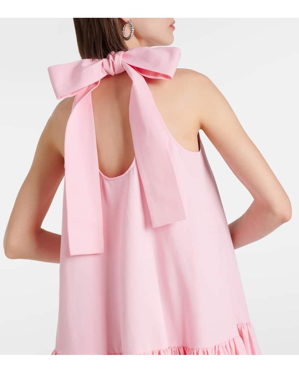 chinese dress ladies Lisa Maxi Dress, in Light Pink Luxe Satin, Size: Large | Show Me Your Mumu