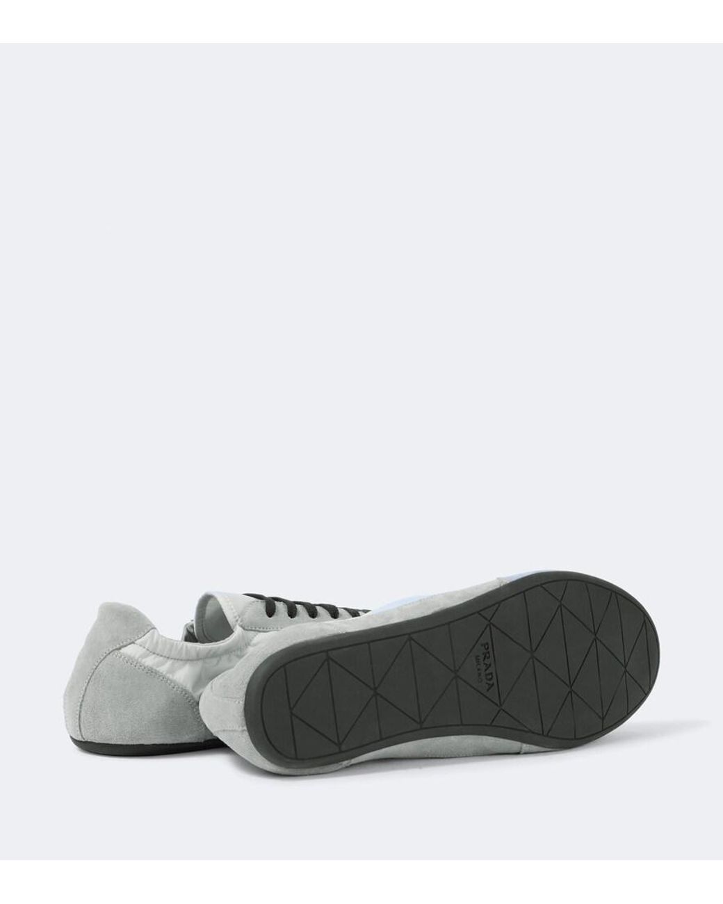 Sneakers Collapse di Prada in Metallic da Uomo