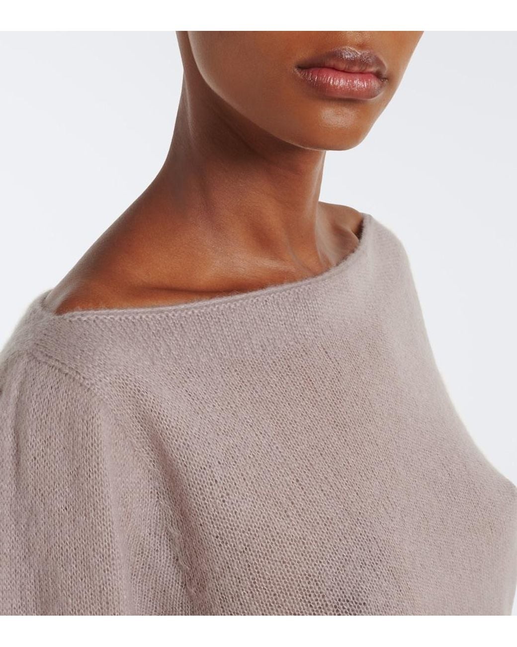 Tom Ford Natural Cashmere And Silk-Blend Sweater