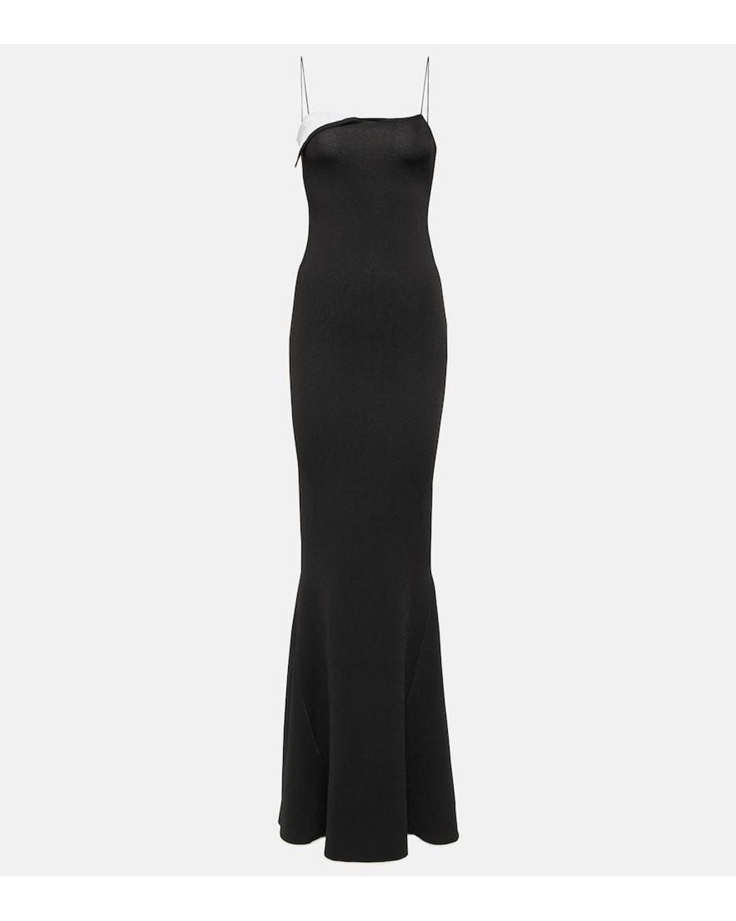 Jacquemus Black La Robe Aro Long Dress