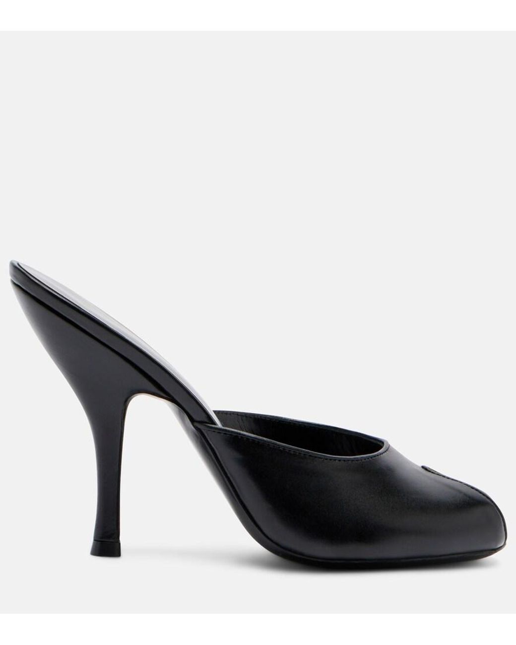 Jude Date Leather Mules in Black | Lyst