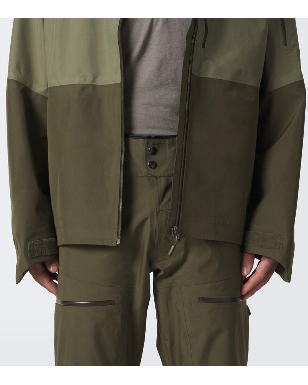 Norrona Green Lofoten Gore-Tex Ski Pants for men