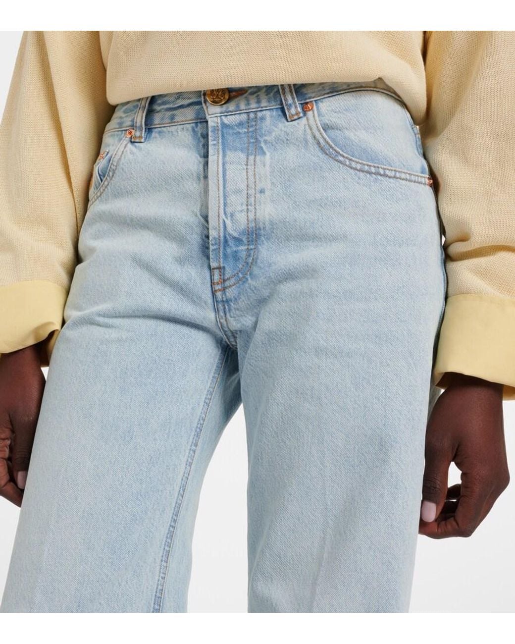 Blazé Milano Blue Straight Jeans Maline